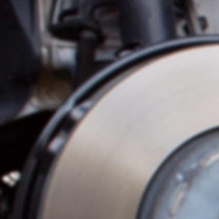 brake pads closeup